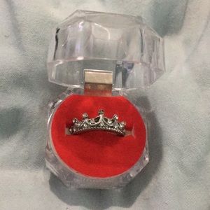 Princess crown costume ring